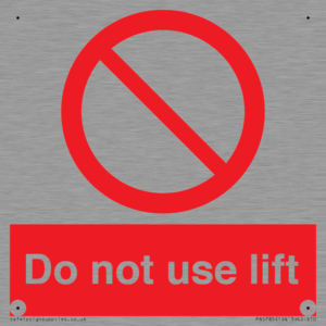 PA5785: Do not use lift