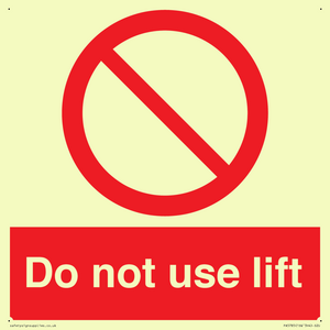 PA5785: Do not use lift