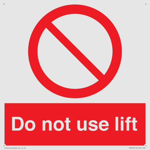 PA5785: Do not use lift