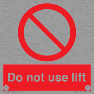 PA5785: Do not use lift