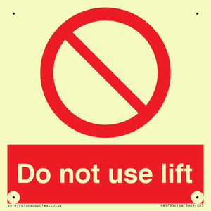 PA5785: Do not use lift