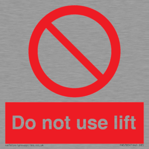 PA5785: Do not use lift