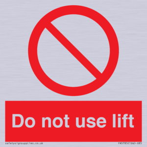 PA5785: Do not use lift
