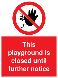 PA5953: This playground is closed until further notice