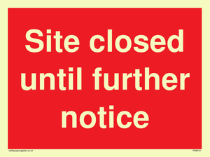 PA6014: Site closed until further notice