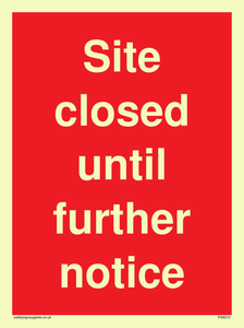 PA6014: Site closed until further notice