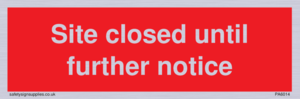 PA6014: Site closed until further notice