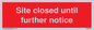 PA6014: Site closed until further notice