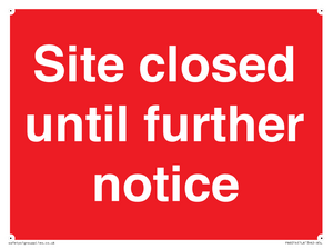 PA6014: Site closed until further notice