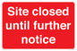 PA6014: Site closed until further notice