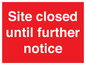 PA6014: Site closed until further notice