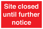 PA6014: Site closed until further notice