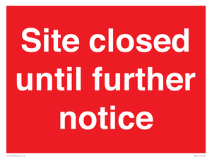 PA6014: Site closed until further notice
