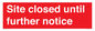 PA6014: Site closed until further notice