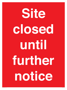 PA6014: Site closed until further notice