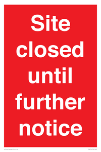 PA6014: Site closed until further notice