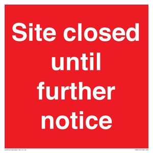 PA6014: Site closed until further notice