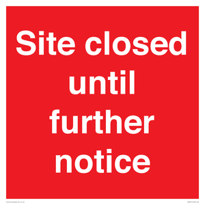 PA6014: Site closed until further notice