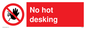 PA6045: No hot desking sign