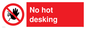 PA6045: No hot desking sign