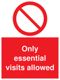 PA6060: Only essential visits allowed