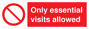 PA6060: Only essential visits allowed