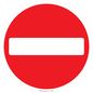 PA6104: No entry sign