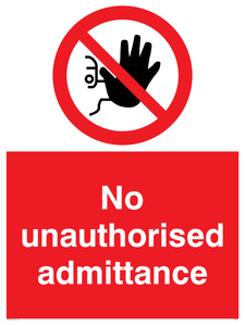 PA6111: No unauthorised admittance