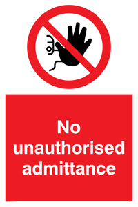 PA6111: No unauthorised admittance