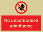 PA6111: No unauthorised admittance