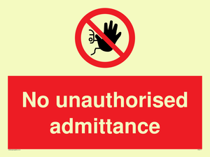 PA6111: No unauthorised admittance