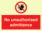 PA6111: No unauthorised admittance