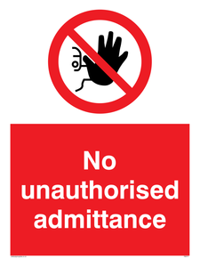 PA6111: No unauthorised admittance