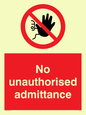 PA6111: No unauthorised admittance