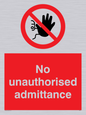 PA6111: No unauthorised admittance