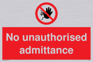 PA6111: No unauthorised admittance