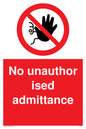 PA6111: No unauthorised admittance