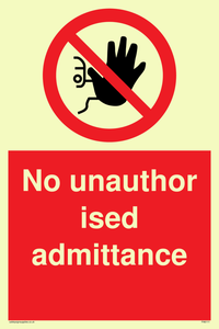 PA6111: No unauthorised admittance