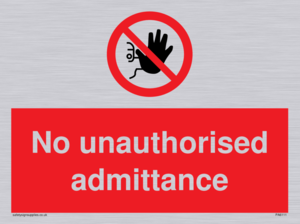 PA6111: No unauthorised admittance