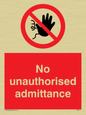 PA6111: No unauthorised admittance