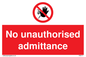 PA6111: No unauthorised admittance