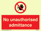 PA6111: No unauthorised admittance