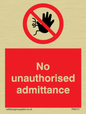 PA6111: No unauthorised admittance