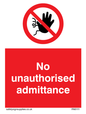 PA6111: No unauthorised admittance