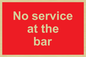 PA6144: No service at the bar
