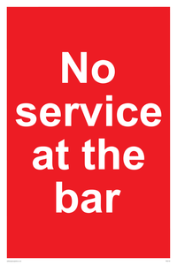 PA6144: No service at the bar
