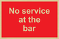 PA6144: No service at the bar