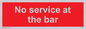 PA6144: No service at the bar