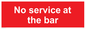 PA6144: No service at the bar