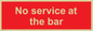 PA6144: No service at the bar